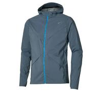 Mizuno Veste imperméable Tech Thermal Charge Breath Thermo Bleu 2XL Homme