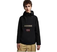 Veste imperméable Napapijri Rainforest Sum 3 - Homme - Noir - XS - Coutures thermosoudées - Poche kangourou XXL