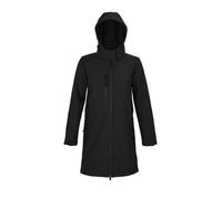 Veste imperméable - NEOBLU - Achille - Softshell - Doublé polaire - Noir profond - S L