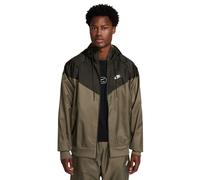 Nike Sportswear Veste mi-saison 'Heritage Essentials' kaki / olive / blanc, Taille S