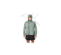 Nnormal - Veste de trail légère et imperméable - Trail Rain Jacket Green pour Homme - Taille S - Vert Vert S
