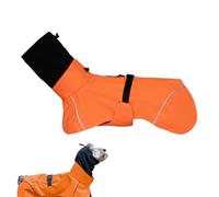Veste Imperméable pour Chien - Imperméable avec Capuche Réglable pour Taille Différente | Réglable et Réfléchissant - Veste Légère pour Taille Moyenne, Chiots et Activités Extérieures