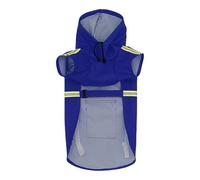 Veste imperméable pour chien, imperméable pour chien | Veste de pluie pour animaux de compagnie facilement portable,Poncho à capuche réglable pour animaux de compagnie, avec bande réfléchissante, vête