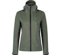 Veste imperméable pour femme Montura Elba G Woman vert sauge/rouge vin S