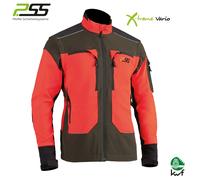 Veste imperméable PSS X-treme Vario Stretch Rouge S