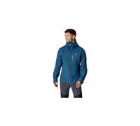 Veste impermeable rab downpour mountain bleu homme