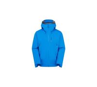 Veste impermeable rab downpour mountain bleu homme