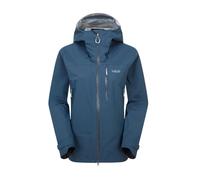 Veste impermeable rab firewall mountain bleu femme