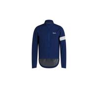 Veste impermeable rapha core rain jacket bleu blanc homme