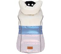 Veste imperméable rembourrée modèle Pearly Dream Blue pour chiens Croci