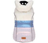 Veste imperméable rembourrée modèle Pearly Dream Blue pour chiens Croci