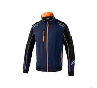 Veste imperméable - SPARCO - Austin - Navy blue/fluo orange - Mixte - Multisport XXL