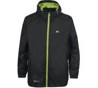 Veste imperméable - TRESPASS - Qikpac - Noir - Unisexe - Manches longues - Respirante S