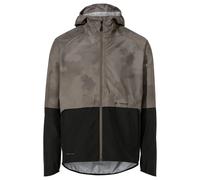 Vaude Bike Loamer Rain Jacket Marron,Gris L Homme