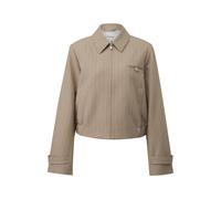 Veste intérieur courte fermeture zippée femme COMMA Beige 42