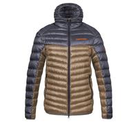 Veste isolée de randonnée homme Hannah Arden Asphalt/khahki stripe L
