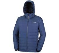 Veste isolée homme - COLUMBIA - Powder Lite Hooded - Doublure thermo-réfléchissante - Bleu - Imperméable XL
