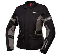 veste ixs laminé st plus lady - noir / gris L