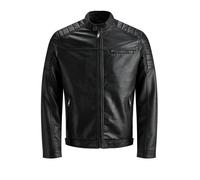 Veste Jack & Jones Rocky - noir cuir - XS XS