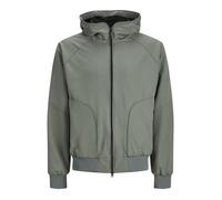 Veste - JACK & JONES - Track Bomber - Grande taille - Tissu léger - Capuche fixe 3XL