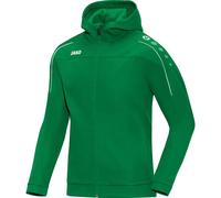 JAKO Veste à capuche Classico – Mixte, Vert sportif, Taille M