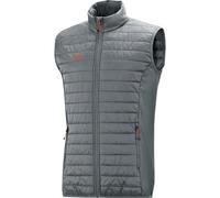 JAKO Gilet matelassé haut de gamme mixte Gris pierre XL