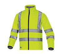 VESTE JAUNE FLUO LEGA DELTA PLUS SOFTSHELL POLYESTER 3 COUCHES LAMINÉES - LEGAJA 54/56 (XL)