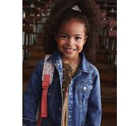 Veste jean fille personnalisable bleu moyen 5A