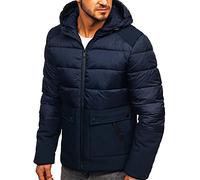 Veste Jott Homme Matelassée Outdoor Chaud Veste Amovible Zippée Thick Coton Doudoune Parka Warm Hiver Longues Outerwear Manteaux New