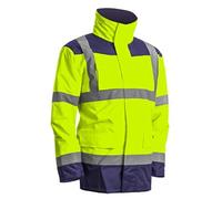 Veste KANATA PU HI-VIZ 3M jaune fluo/marine TM - - 7KANYM