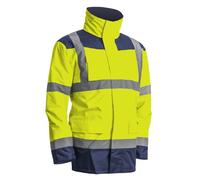 Veste KANATA PU HI-VIZ 3M jaune fluo/marine T2XL - COVERGUARD - 7KANYXXL