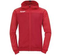 Kempa Prime Multi Jacket Veste de Handball avec Capuche pour Homme XS Multicolore (Rojo Chili/Rojo)