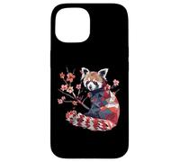 Veste Kimono Cat Bear T Petits Pandas Haori Panda Rouge Coque pour iPhone 15