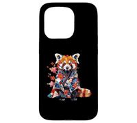 Veste Kimono Cat Bear T Petits Pandas Haori Panda Rouge Coque pour iPhone 15 Pro