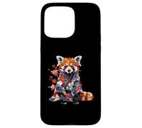 Veste Kimono Cat Bear T Petits Pandas Haori Panda Rouge Coque pour iPhone 15 Pro Max