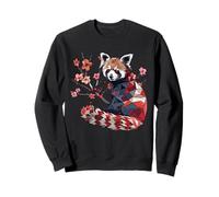Veste Kimono Cat Bear T Petits Pandas Haori Panda Rouge Sweatshirt