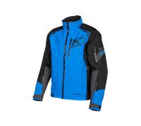 Klim Valdez 2022 Veste de motoneige, noir-bleu, taille L pour homme