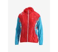 Veste La Sportiva Briza Windbreaker rouge bleu femme - L
