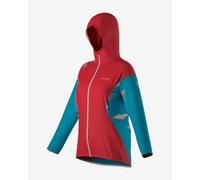 Veste La Sportiva Briza Windbreaker rouge bleu femme - S