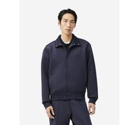 Veste Lacoste col montant signature brodée bleu marine - M