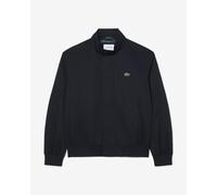 Veste Lacoste Harrington en sergé déperlant bleu marine - L-XL