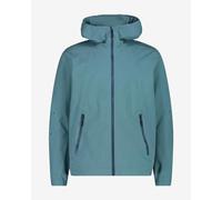 Veste légère à capuche CMP Unlimitech Shell bleu turquoise. - 3XL