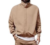 Veste Legere Homme Blouson Mi Saison D'été Coupe Vent Imperméable Parka Coton Hiver Manteau Cargo Jean Cuir Bombers Militaire Toile Lin Sport pour Ete Grande Taille Hommes Aviateur Demi Légère Été