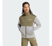 Veste légère molleton entièrement zippée Terrex Multi Charcoal Solid Grey / Olive Strata XS