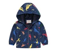 Veste légère pour garçons et filles - Printemps et hiver - Décontractée - Imprimé vent - Tendance - Pour petites filles - Manteau de médecin (NY2, 4-5 ans)