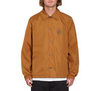Veste Lifestyle Volcom Skate Vitals Coaches Rubber Homme Marron 2023 taille M