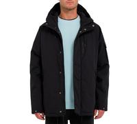 Volcom - Veste épaisse à capuche - Stoke Stone II 10K Jacket Black pour Homme - Taille XL - Noir Noir XL