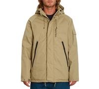 Veste Lifestyle Volcom Stoke Stone Ii 10k Khaki Homme Beige 2024 taille XS