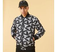 New Era - Veste Bomber Chicago Bulls All Over Print - Homme - Vestes - Noir - Taille: XL