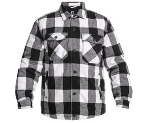 Veste Lumber Jacket Brandit - White/Black S